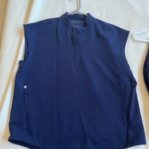 Figs navy Technical top and joggers